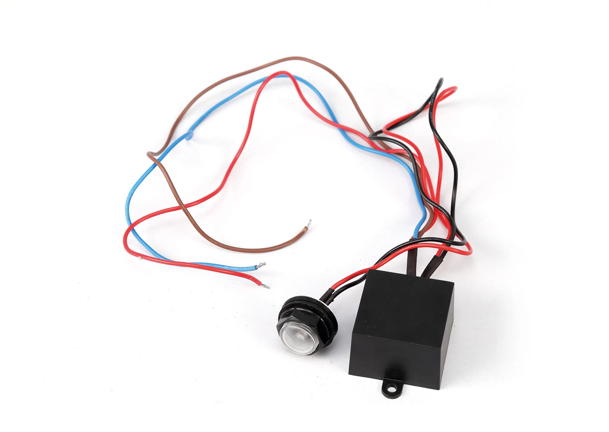 Espial Remote Fixing 20mm Photocell IP65 Black, Frosted White D0061  Deco Espial